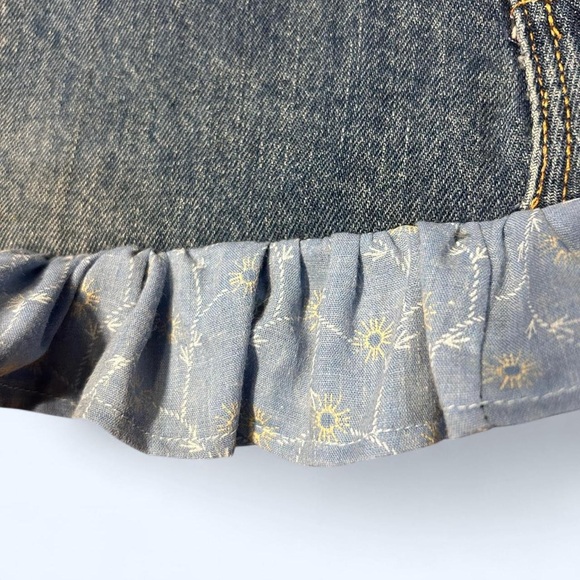 Y2K Blue Ruffle Mini Skirt by Old Navy! - Picture 2 of 4